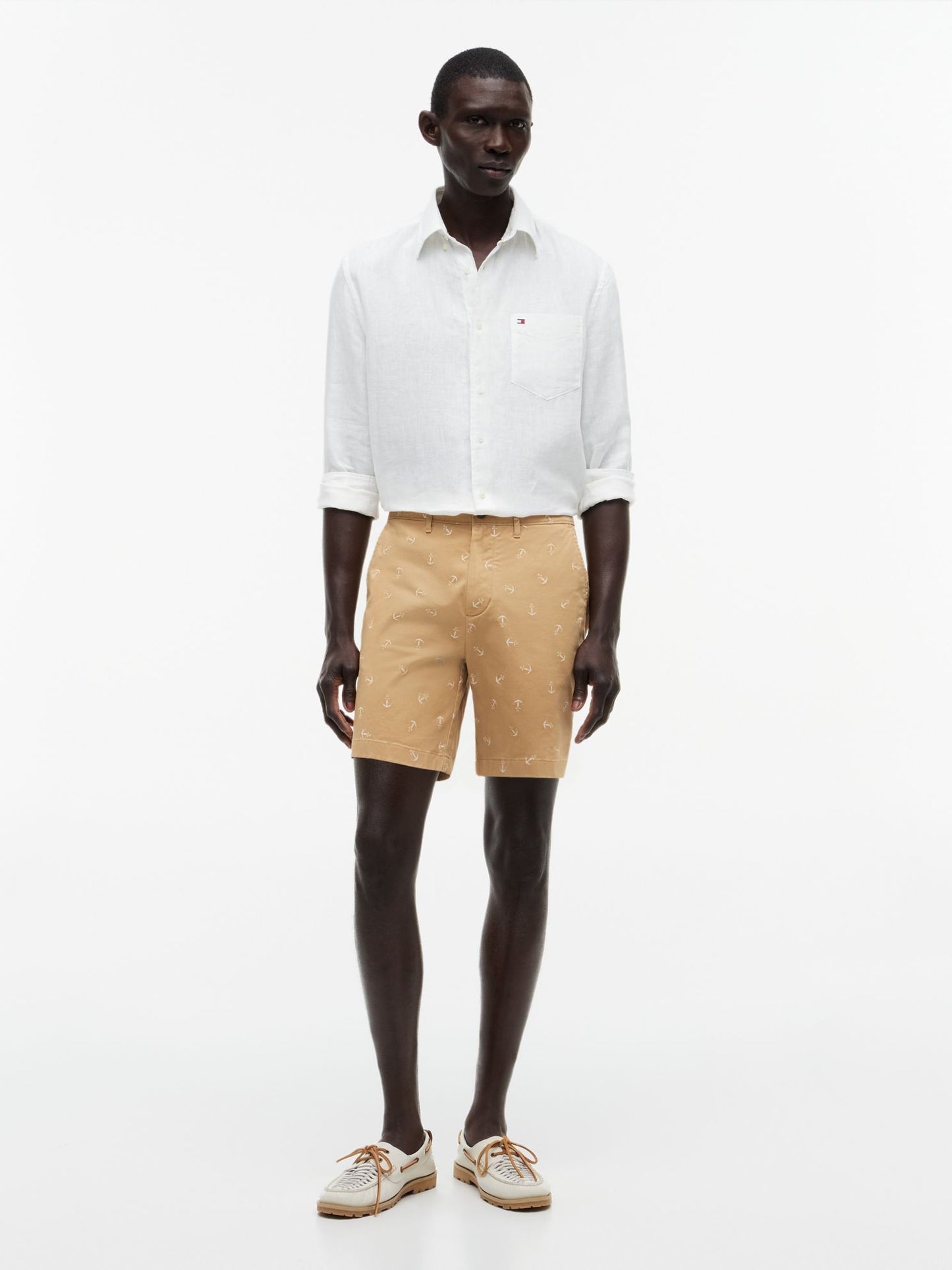 Tommy Hilfiger Regular Fit 7" Anchor Print Short