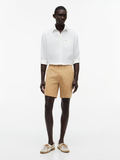Tommy Hilfiger Regular Fit 7" Anchor Print Short