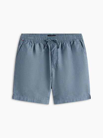 Tommy Hilfiger Regular Fit 7" Cotton-Linen Blend Short