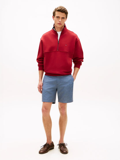 Tommy Hilfiger Regular Fit 7" Cotton-Linen Blend Short