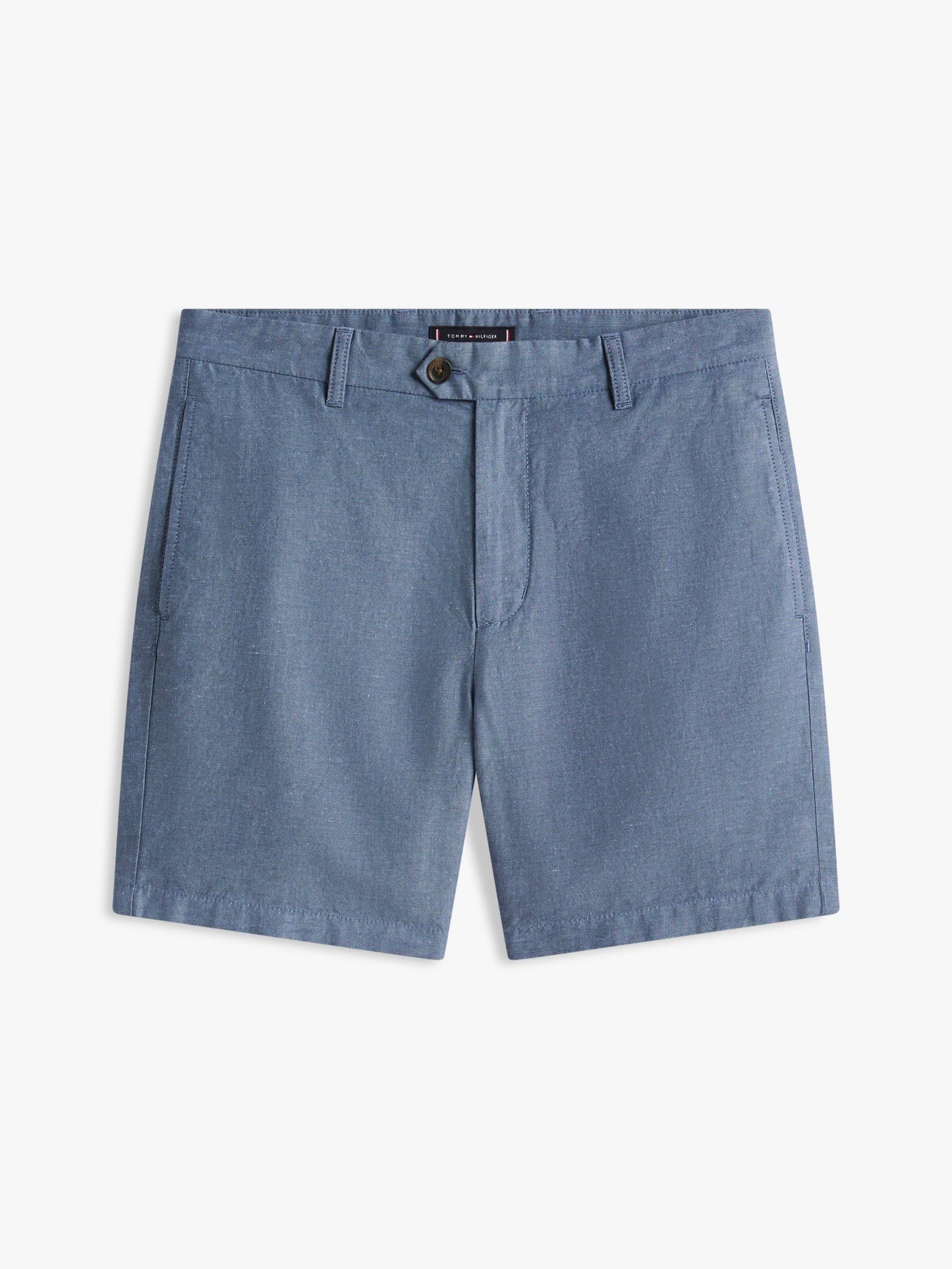 Tommy Hilfiger Regular Fit 7" Cotton-Linen Blend Short