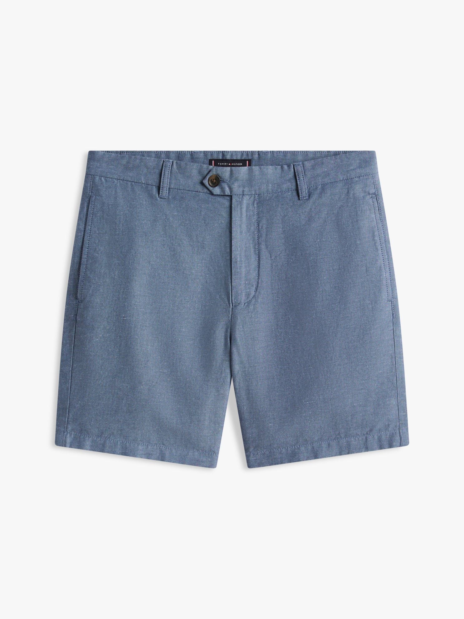 Tommy Hilfiger Regular Fit 7" Cotton-Linen Blend Short