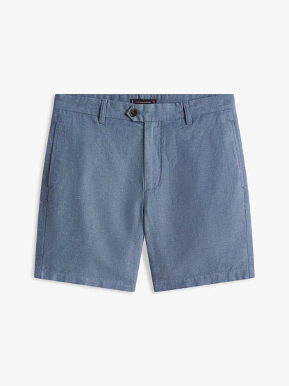 Tommy Hilfiger Regular Fit 7" Cotton-Linen Blend Short