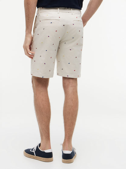 Tommy Hilfiger Regular Fit 9" Sailing Flag Print Short