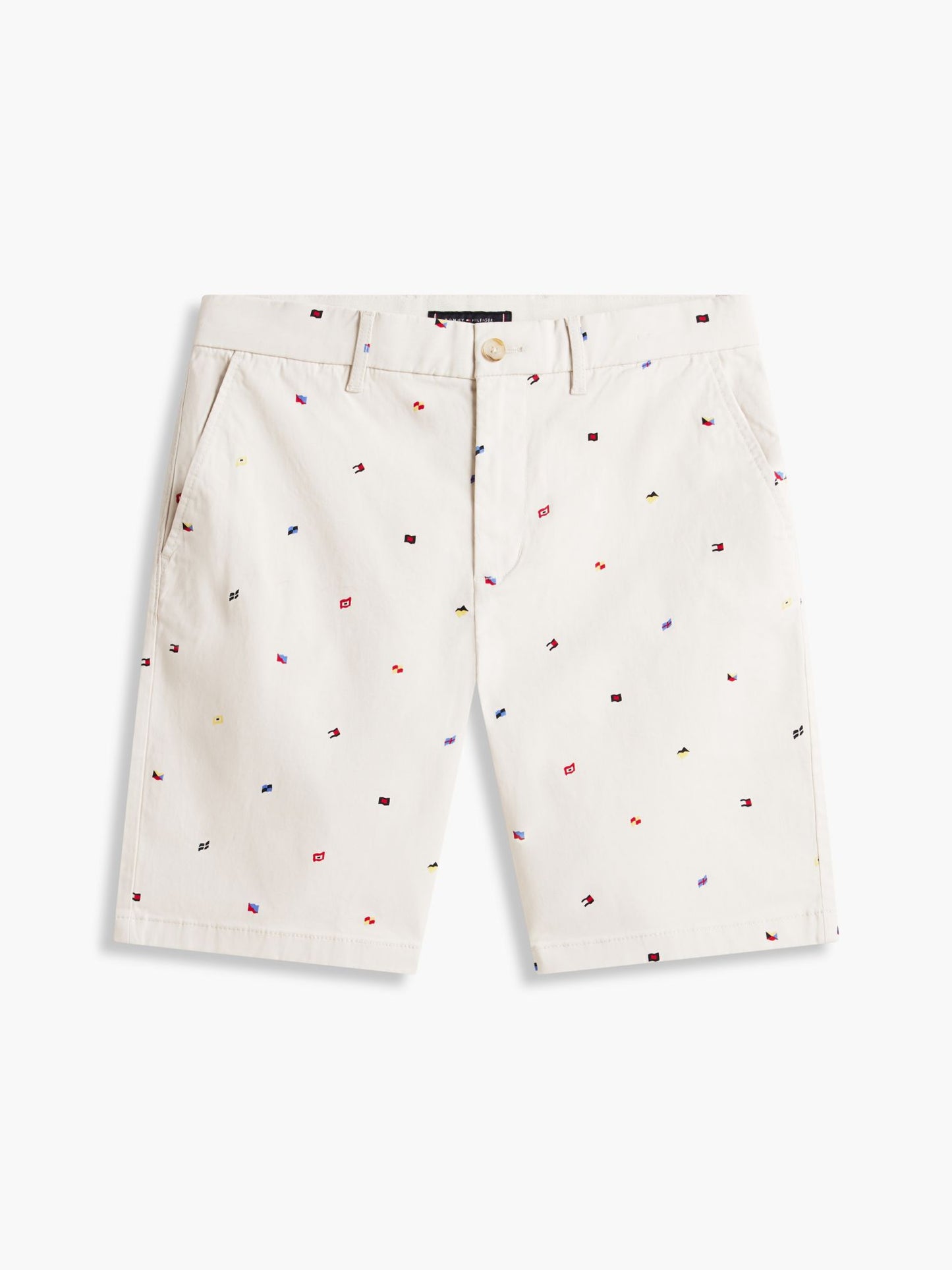 Tommy Hilfiger Regular Fit 9" Sailing Flag Print Short
