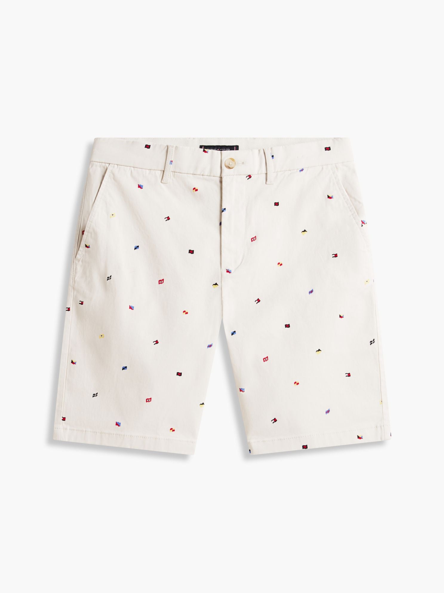 Tommy Hilfiger Regular Fit 9" Sailing Flag Print Short