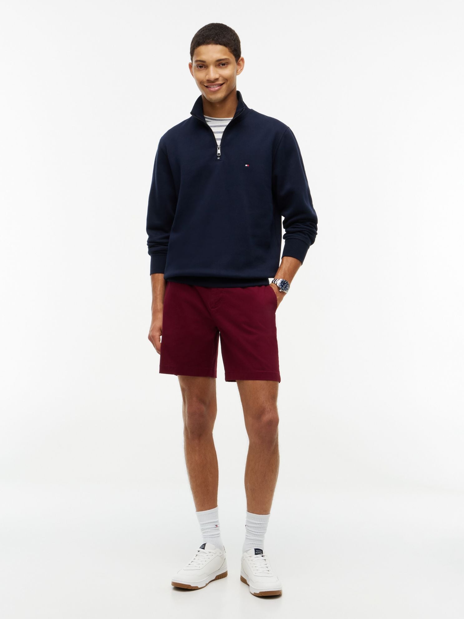 Tommy Hilfiger Regular Fit 7" Comfort Waist Tommy Short