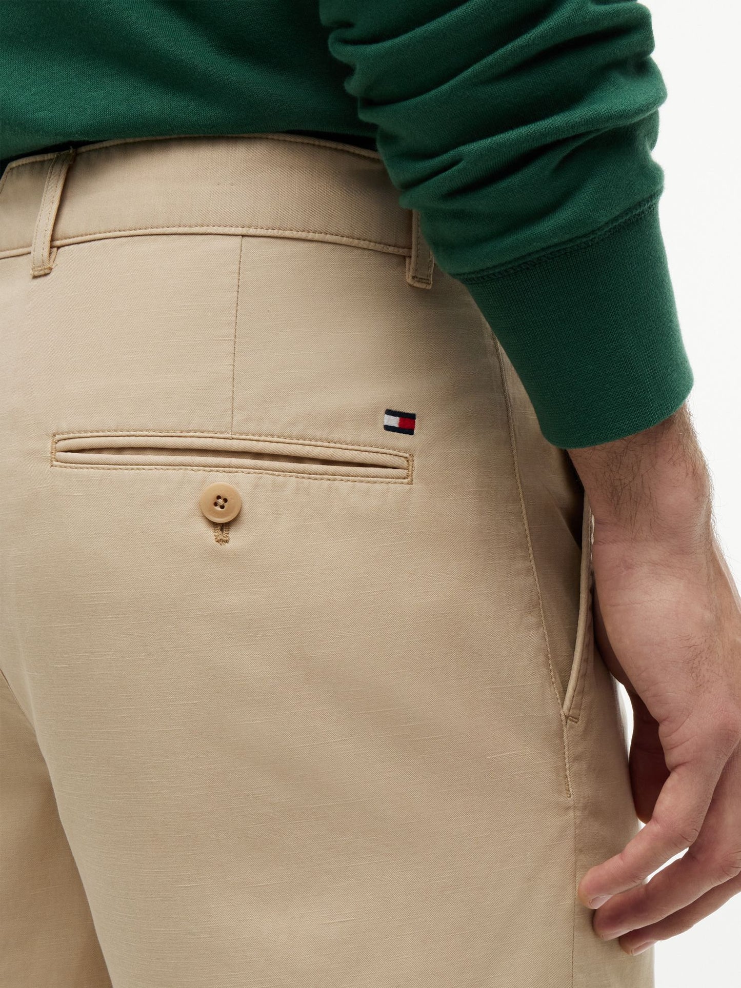 Tommy Hilfiger Regular Fit 8" Garment-Dyed Short