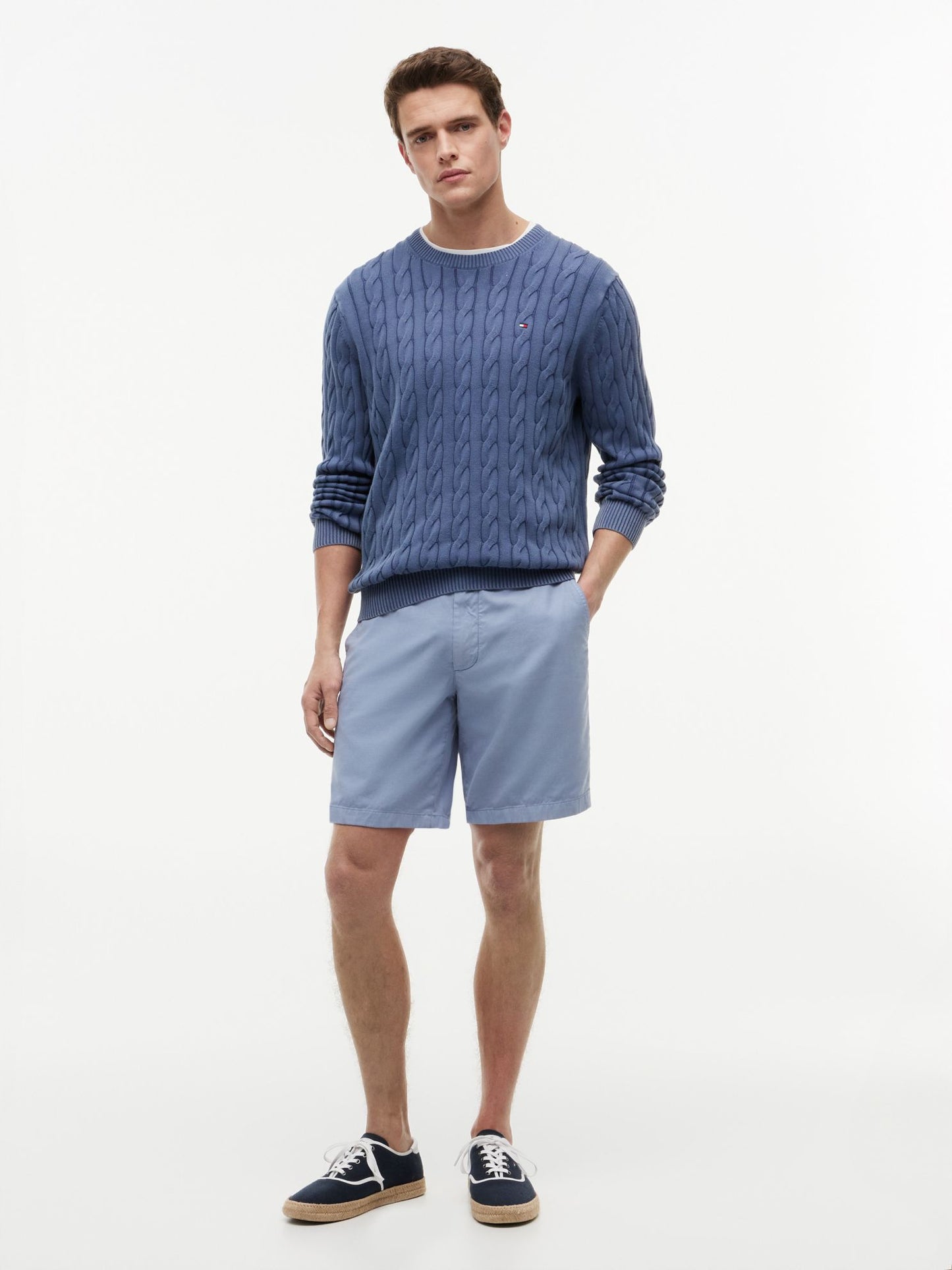 Tommy Hilfiger Regular Fit 8" Garment-Dyed Short