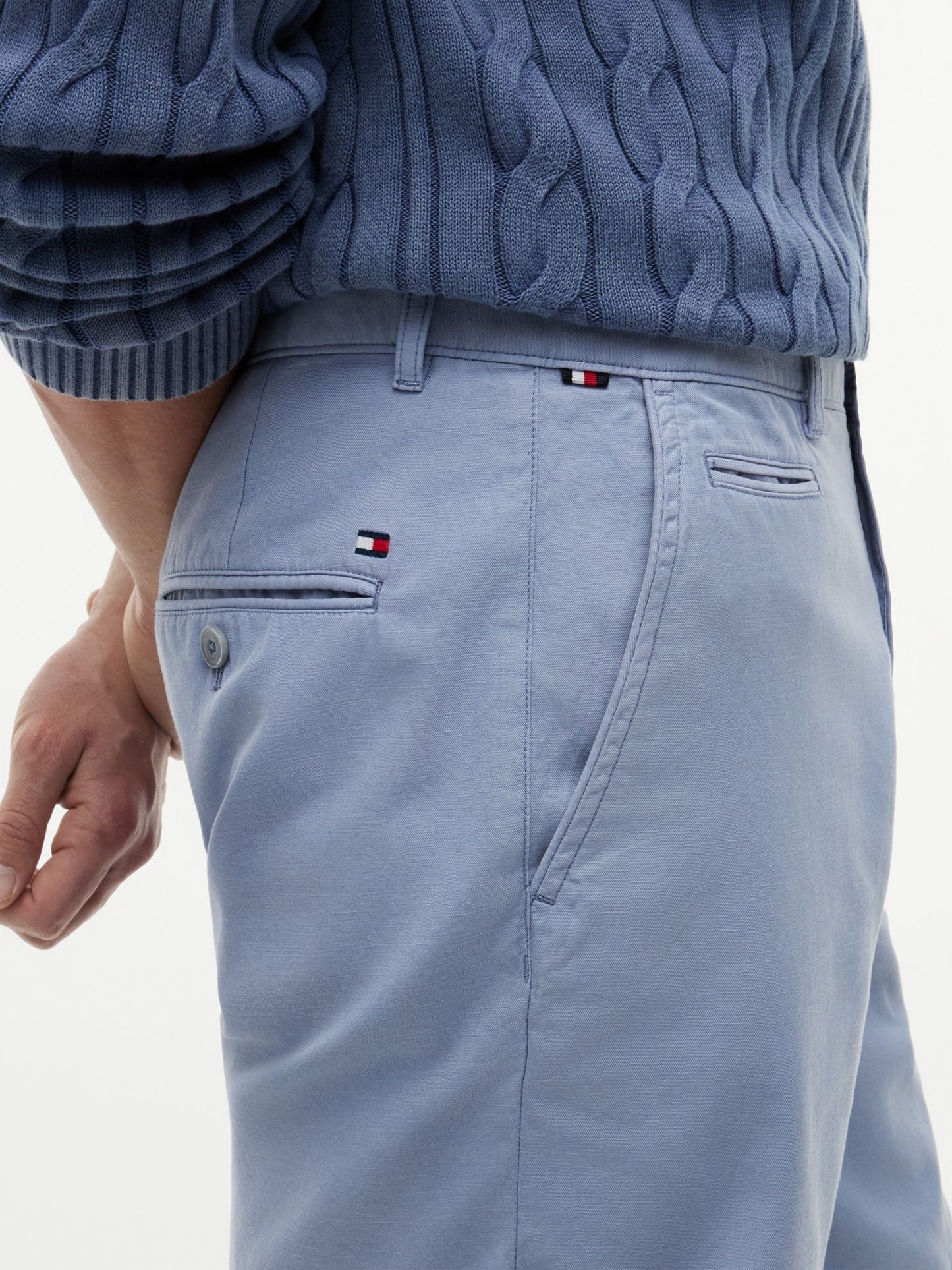 Tommy Hilfiger Regular Fit 8" Garment-Dyed Short