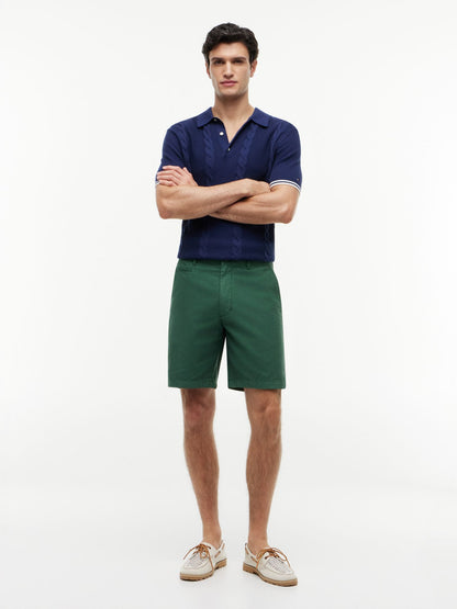 Tommy Hilfiger Regular Fit 8" Garment-Dyed Short