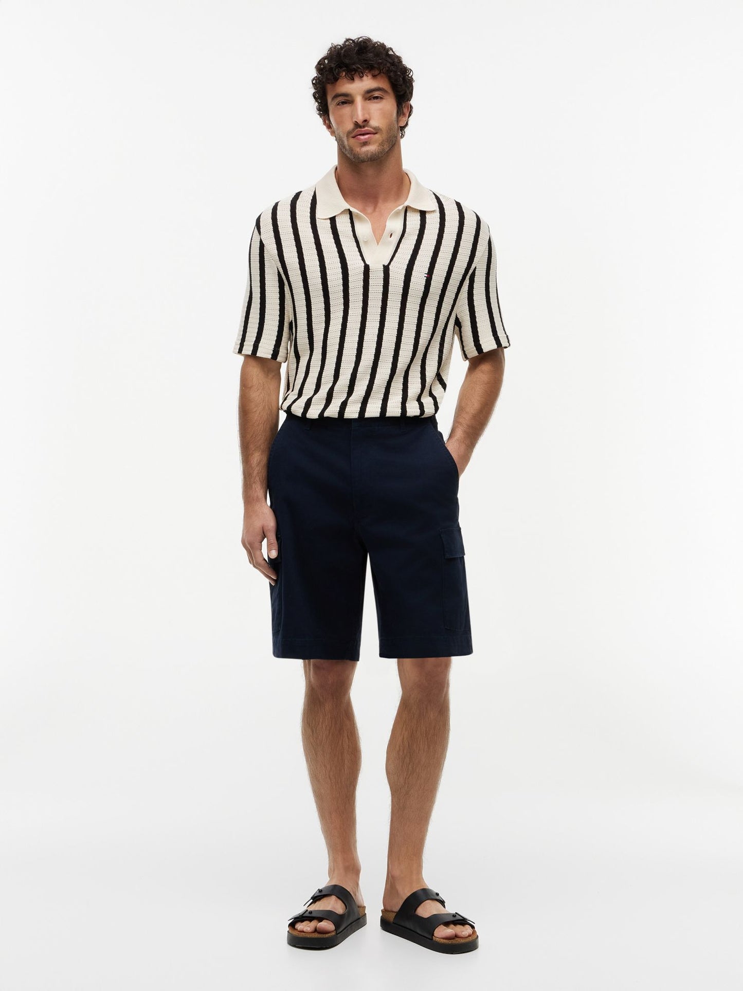 Tommy Hilfiger Relaxed Fit Stretch Twill Cargo Short