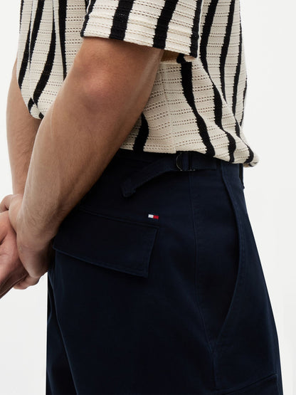 Tommy Hilfiger Relaxed Fit Stretch Twill Cargo Short