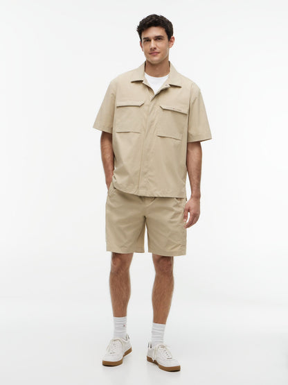 Tommy Hilfiger Relaxed Fit 8" Utility Tech Short