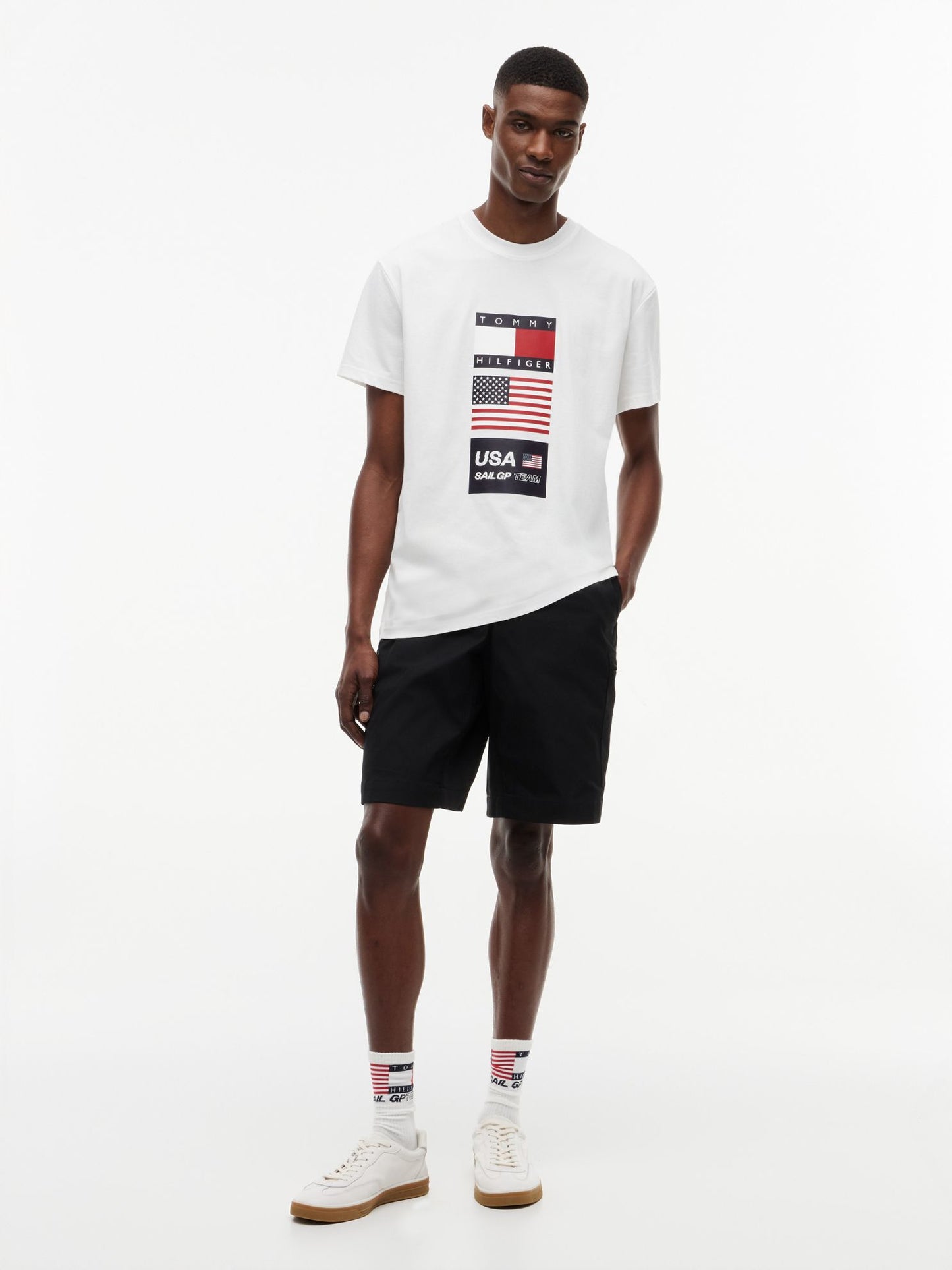 Tommy Hilfiger Tommy x US SailGP Team Tonal Cargo Short