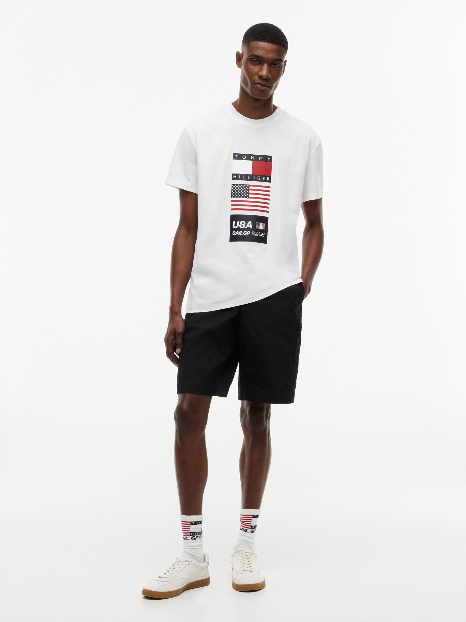 Tommy Hilfiger Tommy x US SailGP Team Tonal Cargo Short