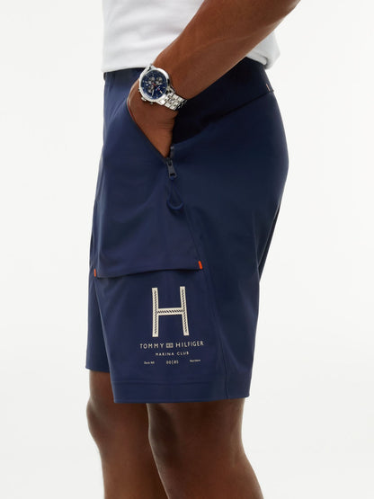 Tommy Hilfiger Marina Club Logo 9.5" Regatta Short