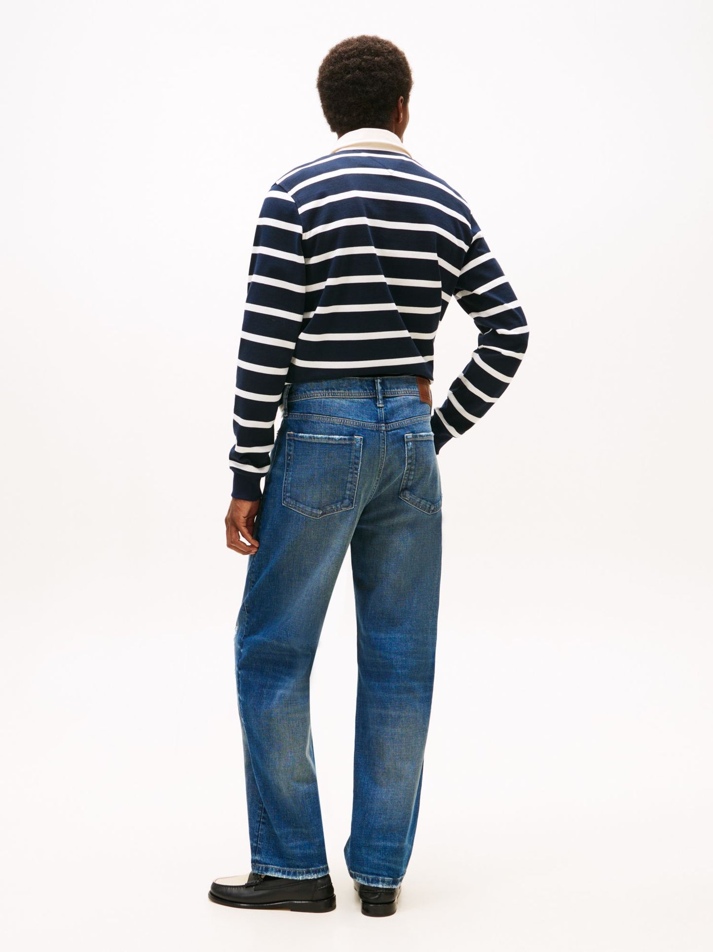 Tommy Hilfiger Distressed Loose Jean