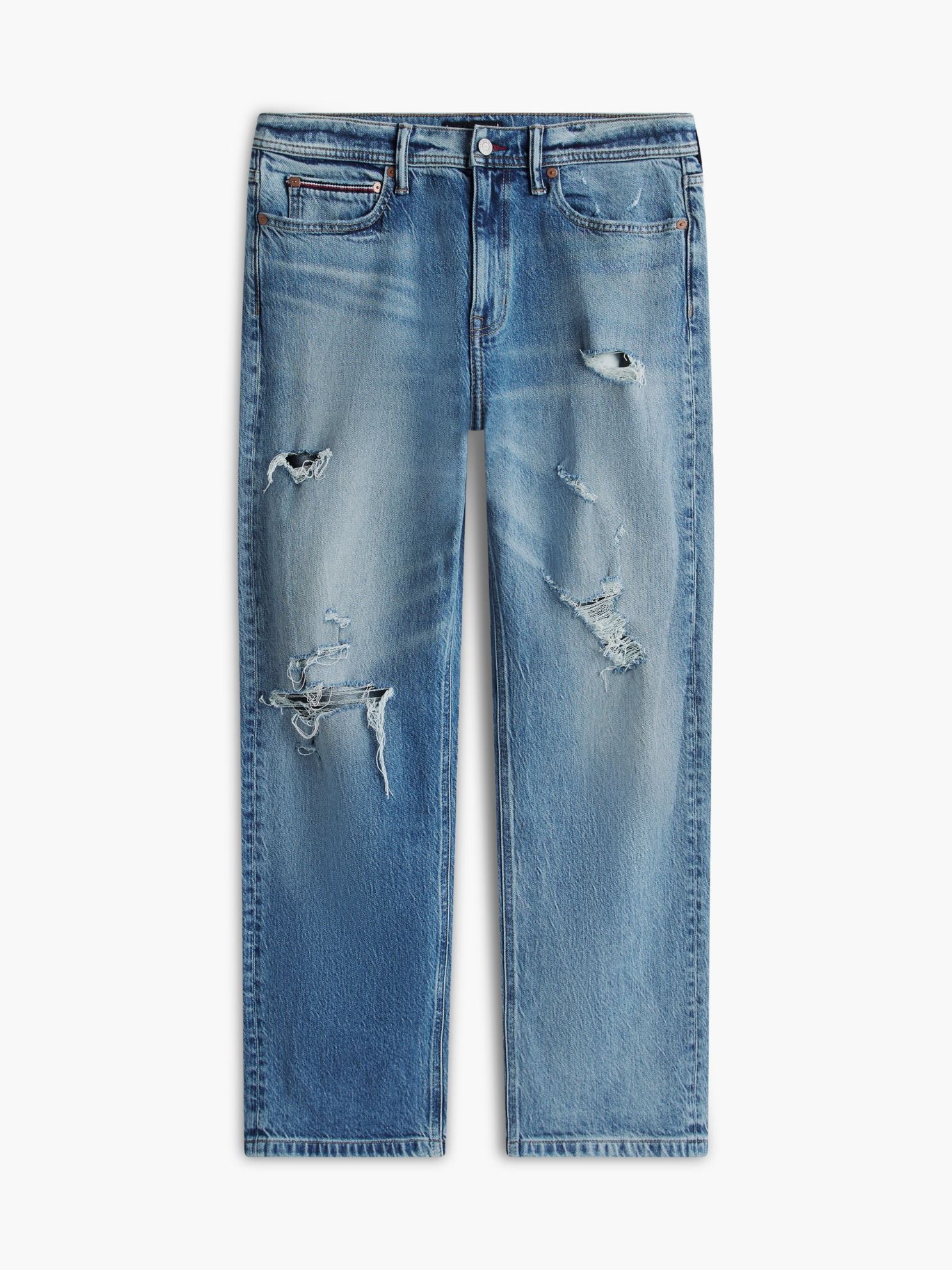 Tommy Hilfiger Distressed Loose Jean