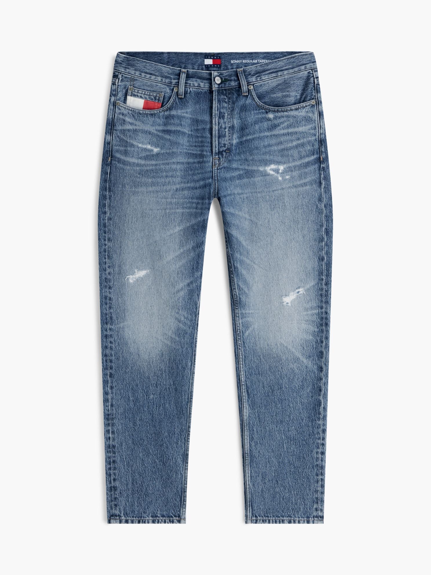 Tommy Hilfiger Tommy Jeans Distressed Straight Jean