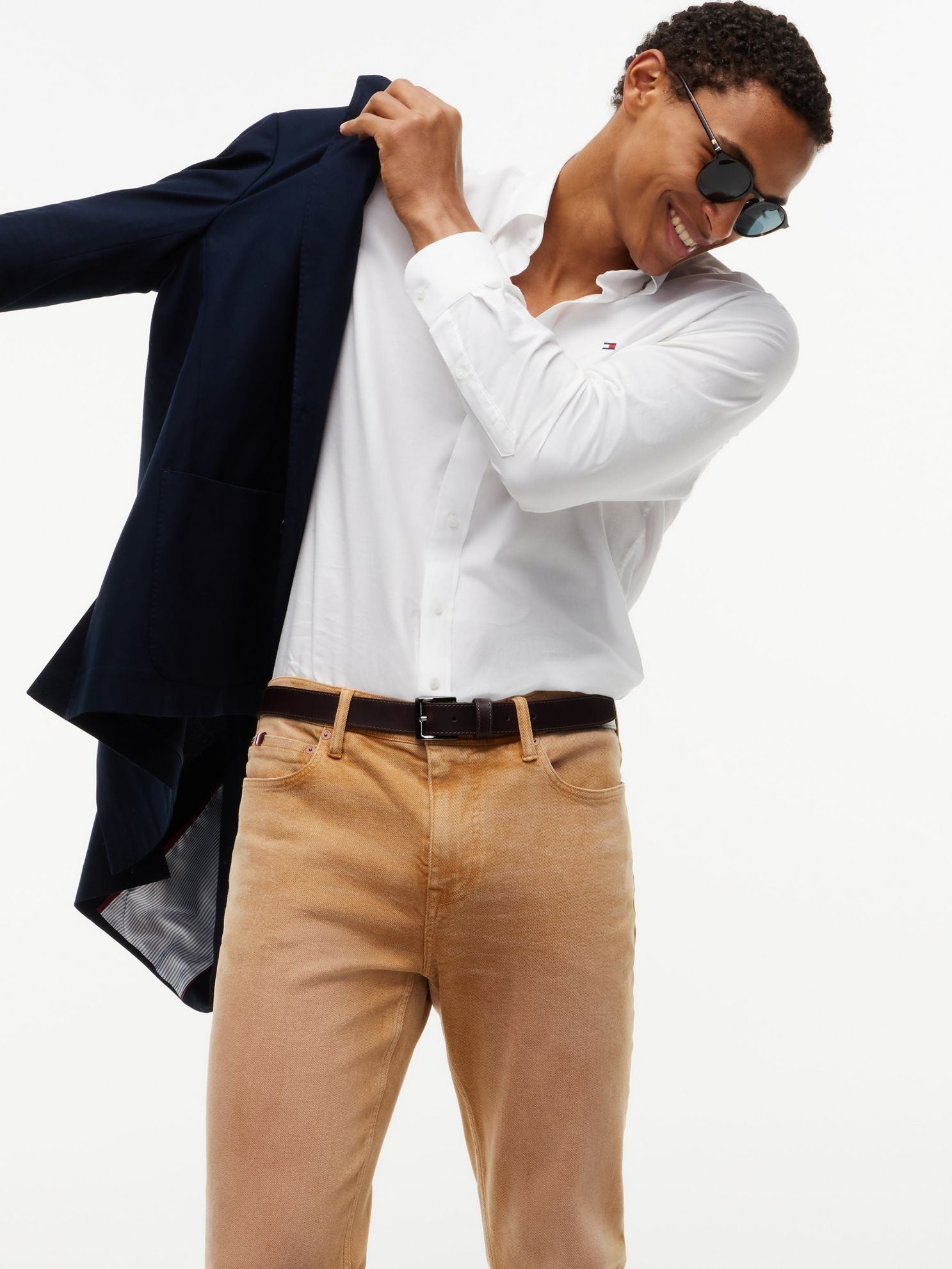 Tommy Hilfiger Garment-Dyed Straight Jean