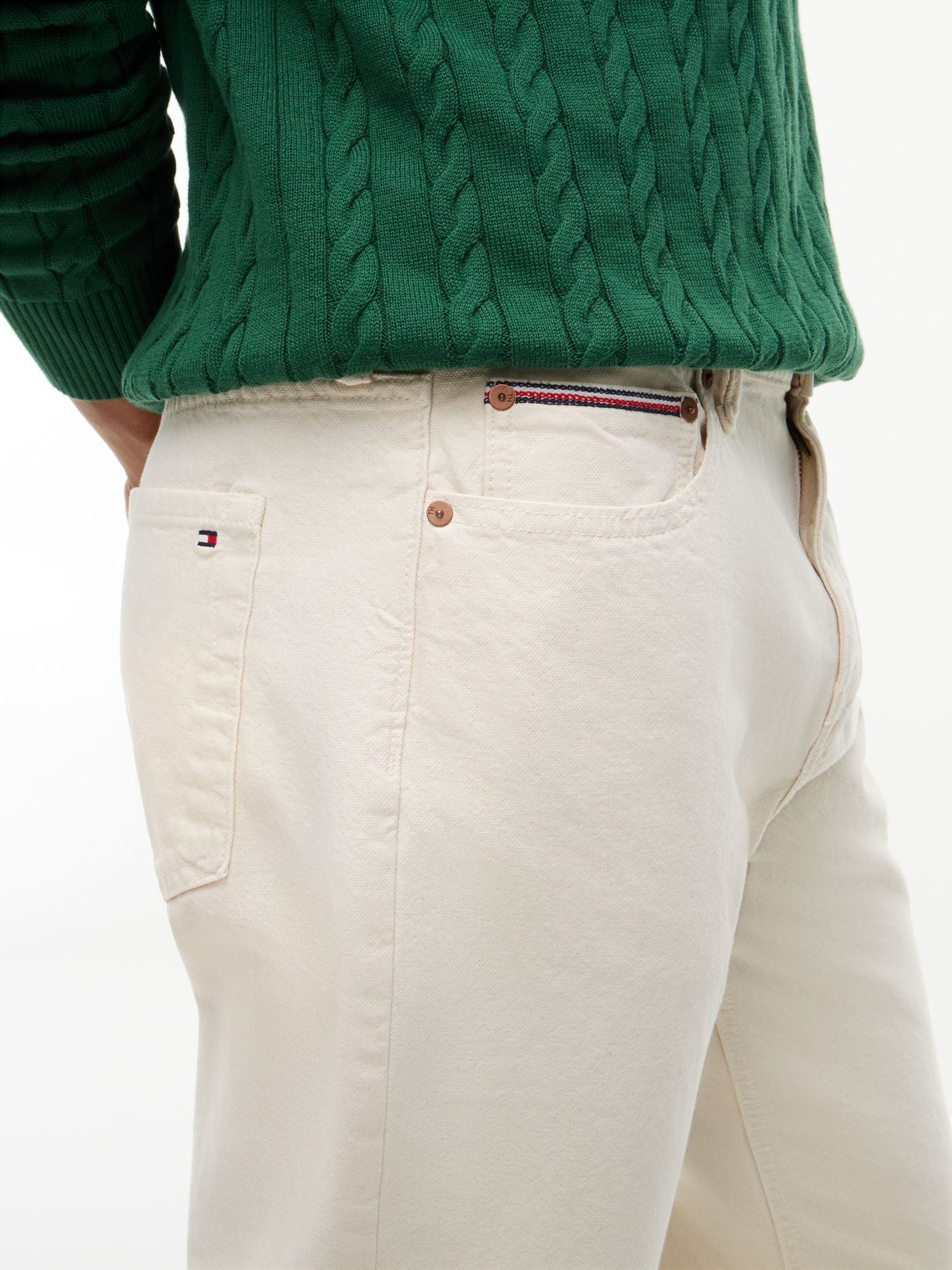 Tommy Hilfiger Garment-Dyed Straight Jean