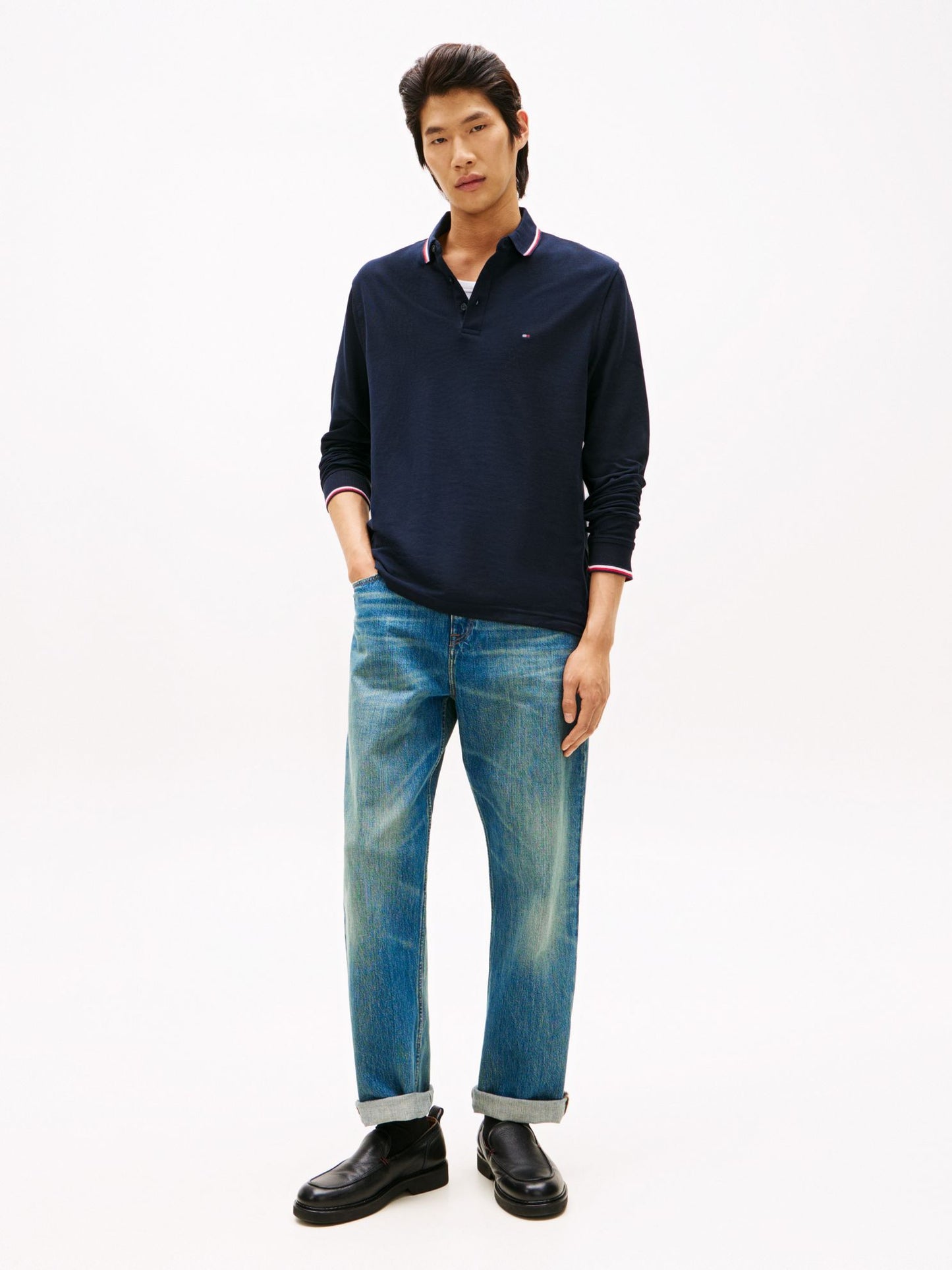 Tommy Hilfiger Buckled Relaxed Jean