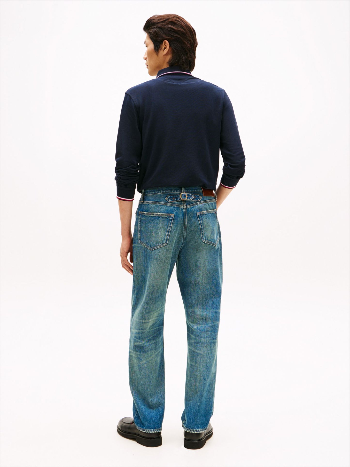Tommy Hilfiger Buckled Relaxed Jean