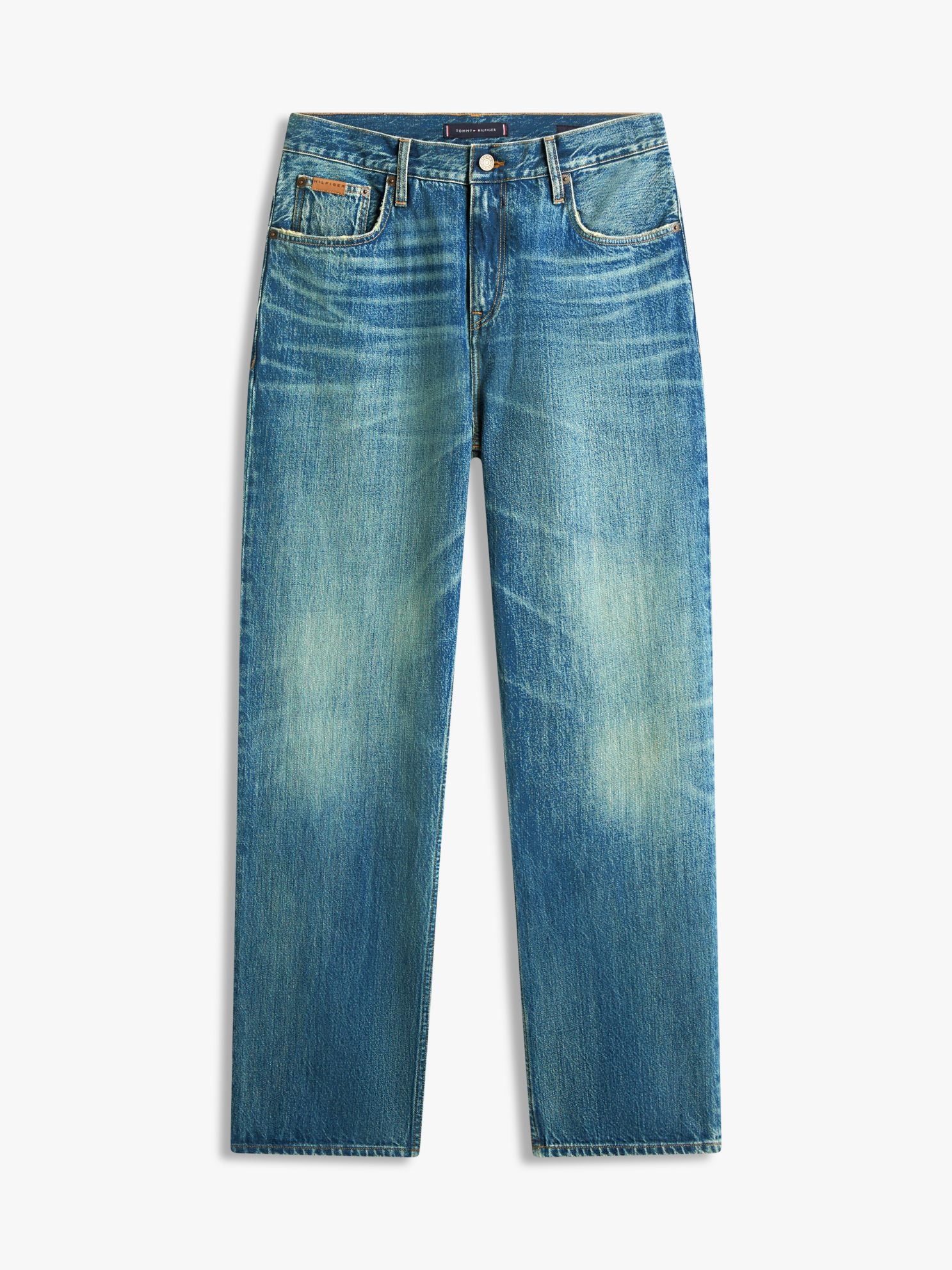 Tommy Hilfiger Buckled Relaxed Jean
