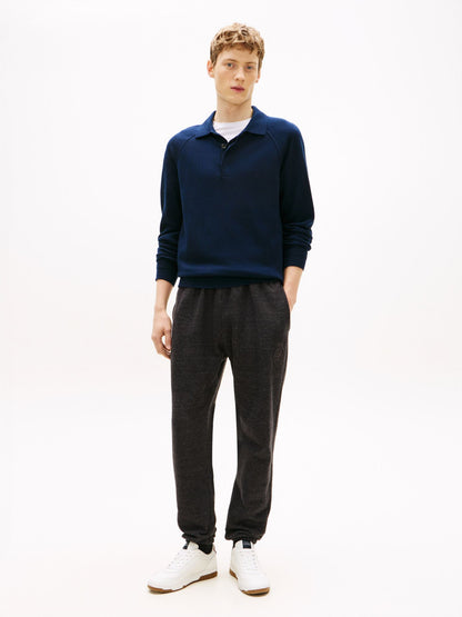 Tommy Hilfiger Hilfiger Crest Logo Heathered Sweatpant