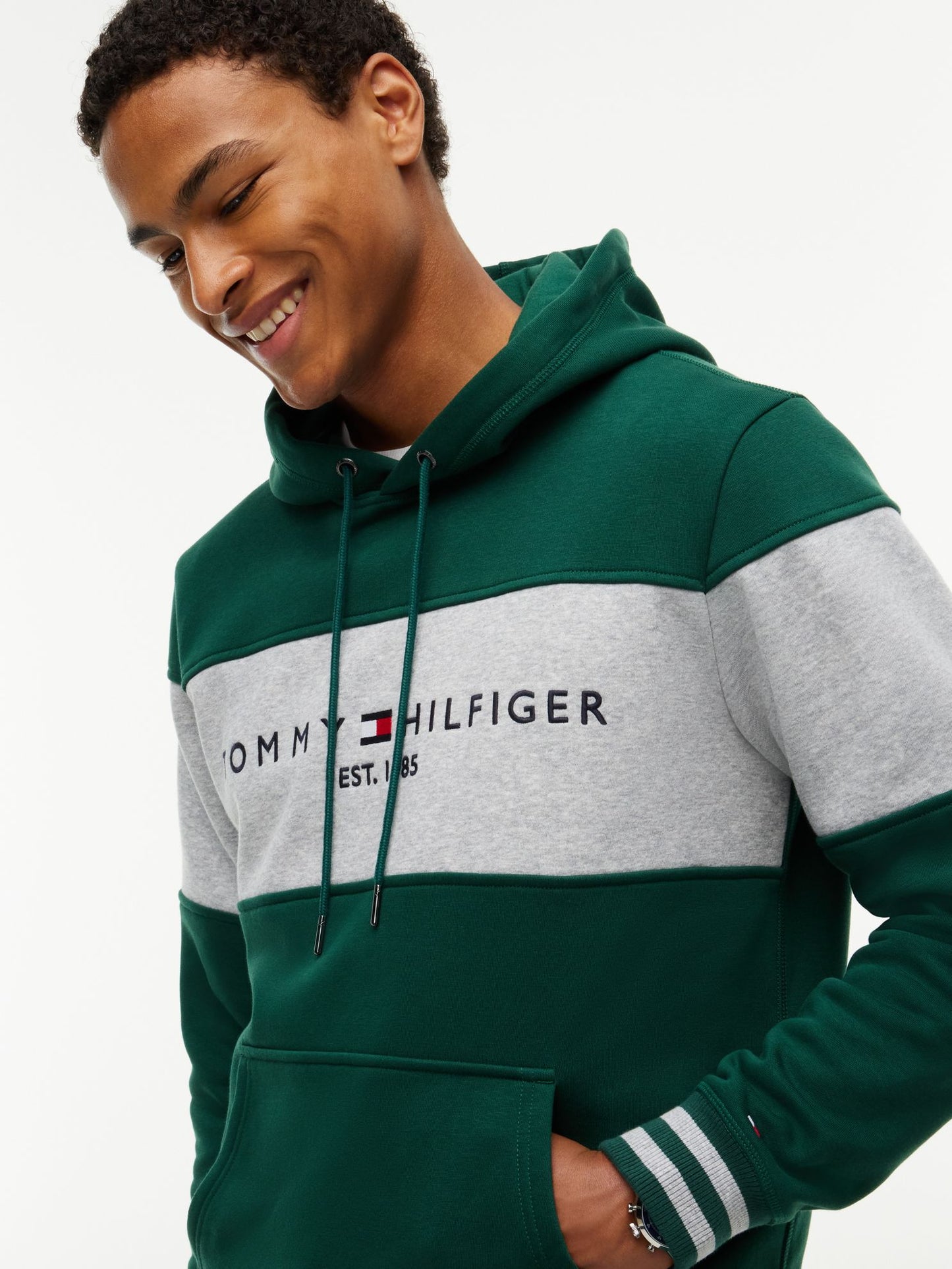 Tommy Hilfiger Tommy Logo Colorblock Hoodie