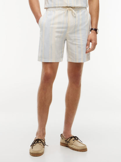 Tommy Hilfiger Regular Fit 7" Striped Dobby Short