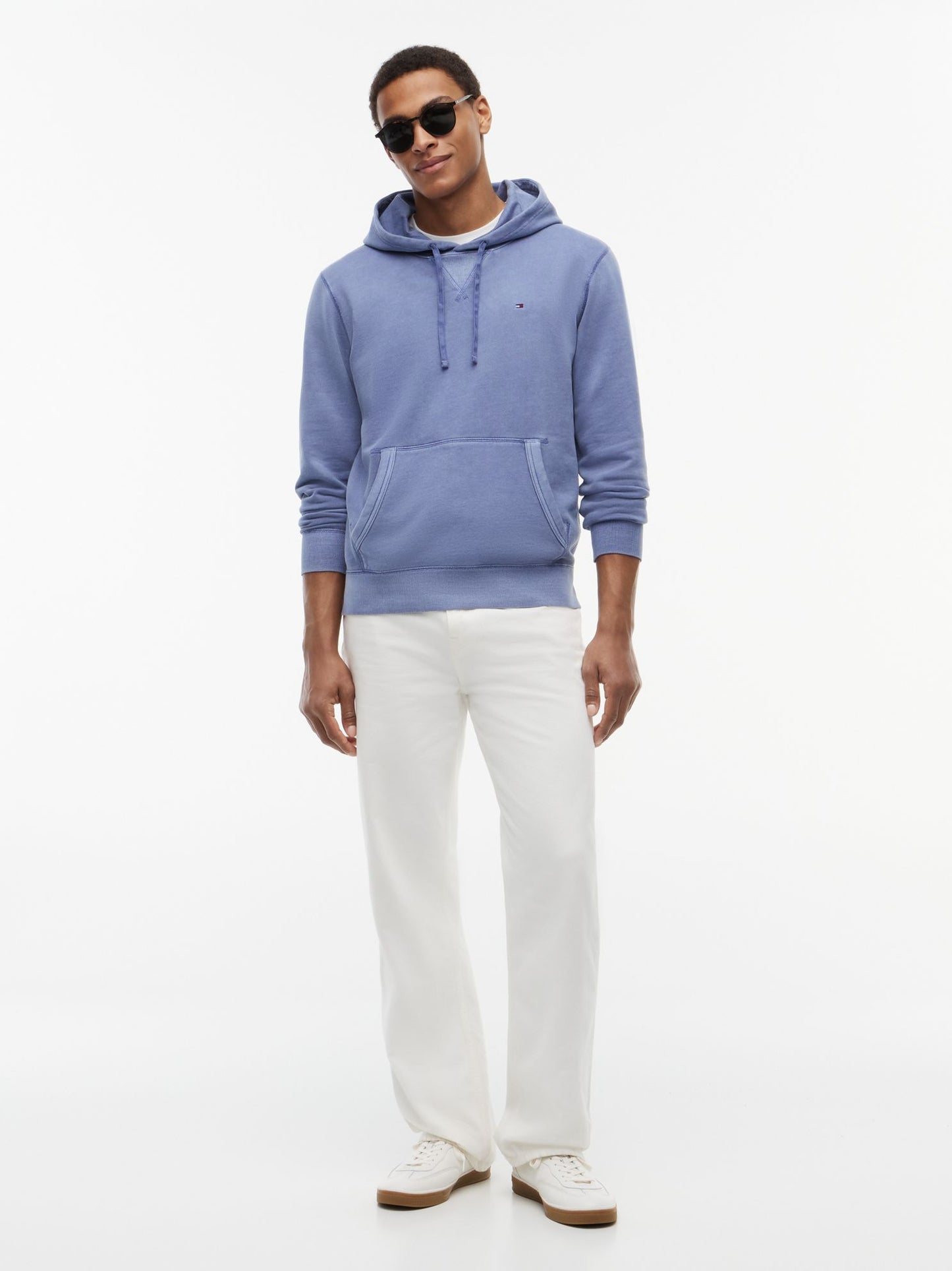 Tommy Hilfiger Garment-Washed Terry Hoodie