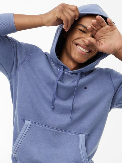 Tommy Hilfiger Garment-Washed Terry Hoodie