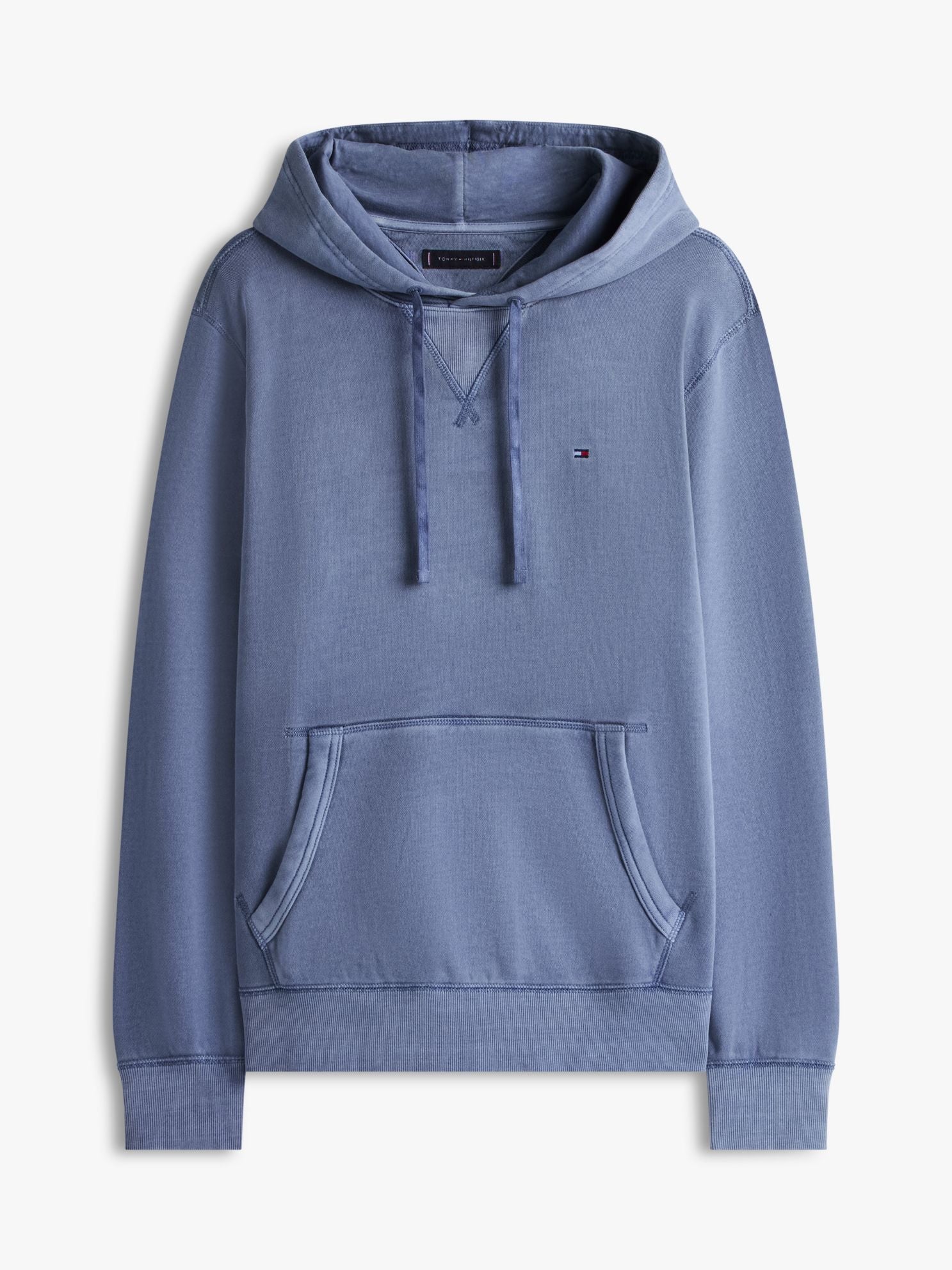 Tommy Hilfiger Garment-Washed Terry Hoodie