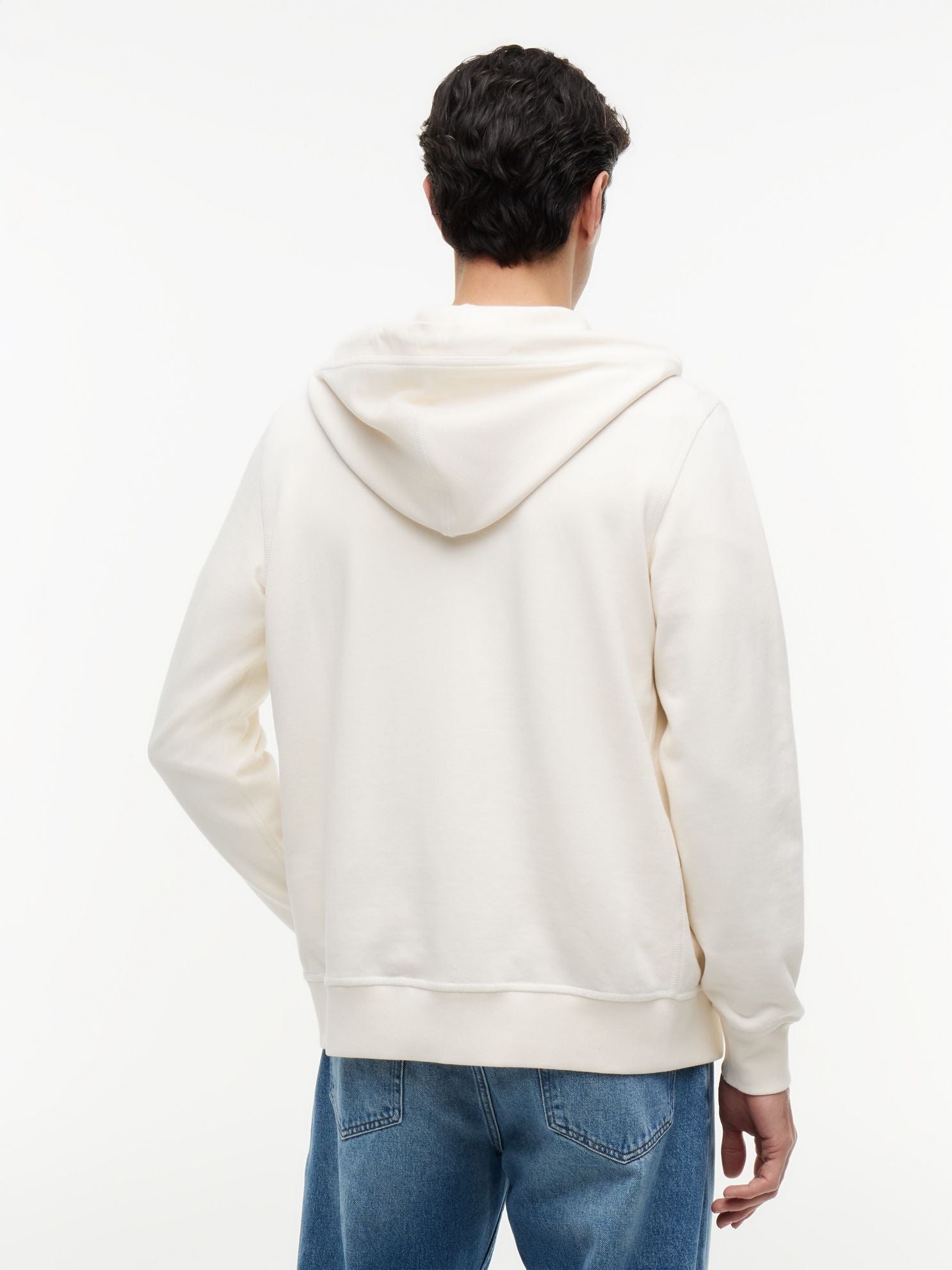 Tommy Hilfiger Embroidered Wavy Flag Logo Zip Hoodie