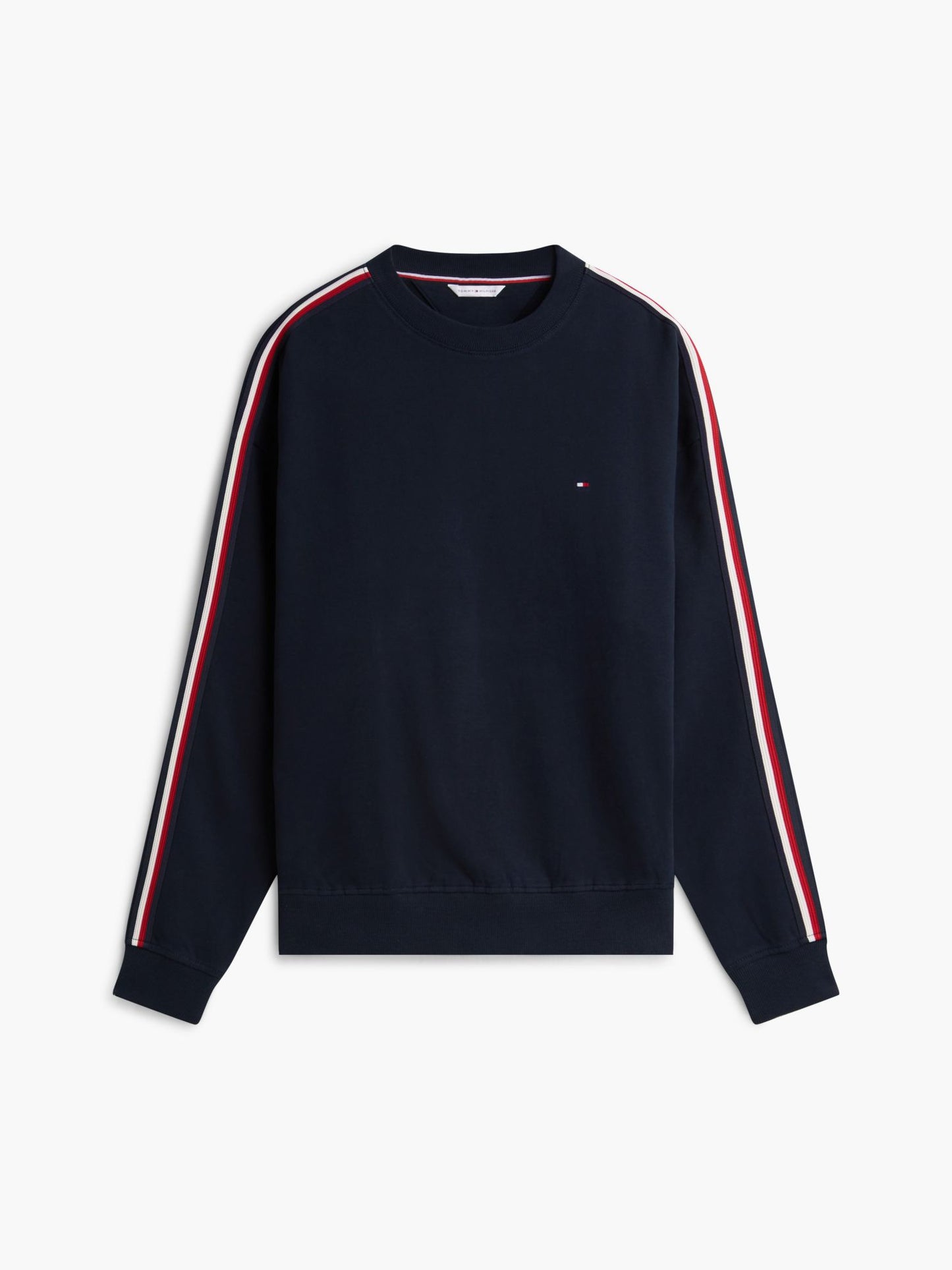 Tommy Hilfiger Signature Stripe Terry Lounge Sweatshirt