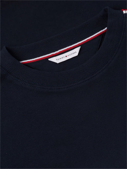 Tommy Hilfiger Signature Stripe Terry Lounge Sweatshirt