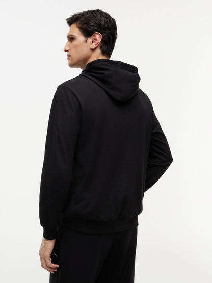Tommy Hilfiger Hilfiger Logo Pique Sleep Hoodie