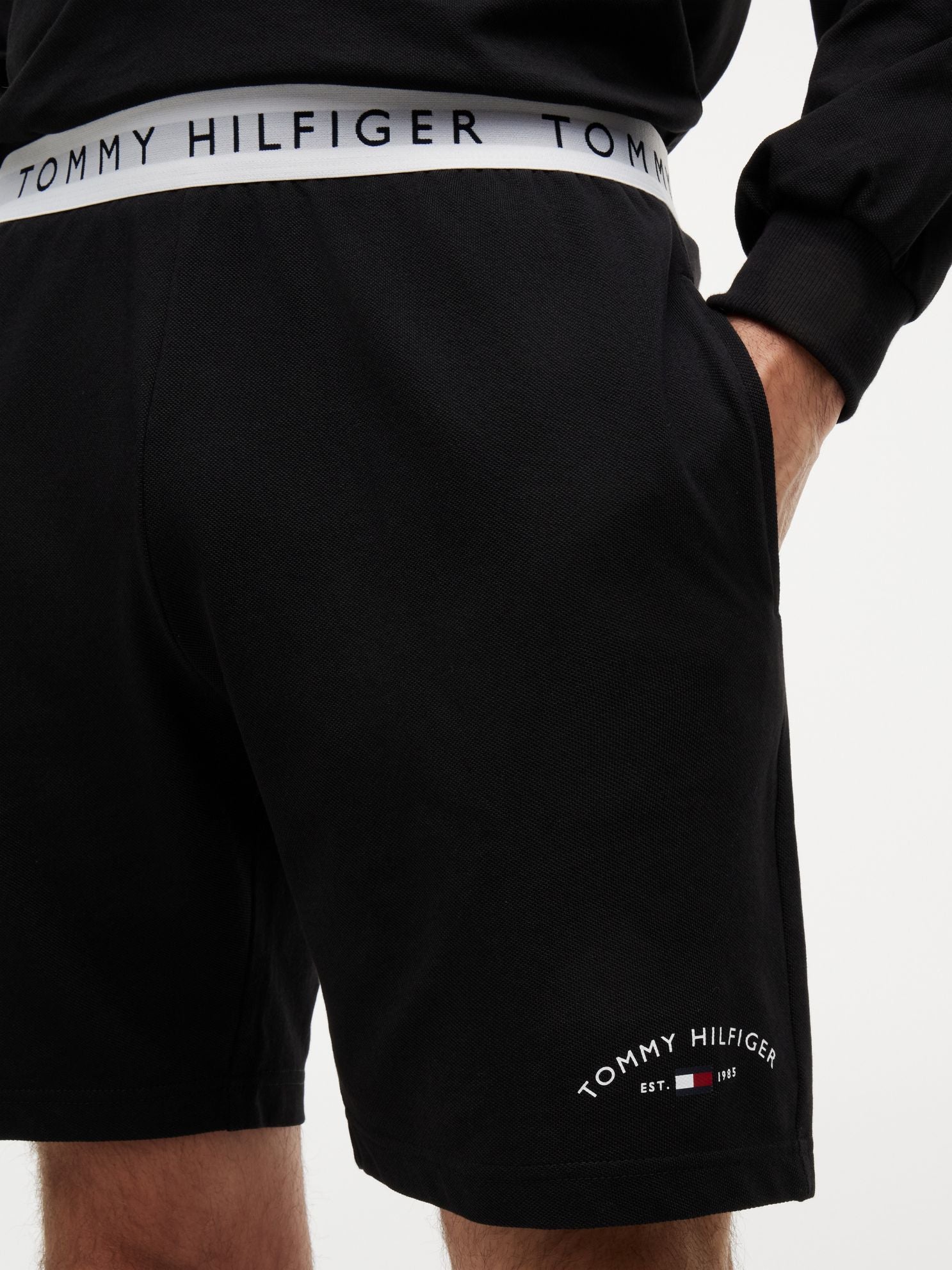 Tommy Hilfiger Hilfiger Logo Pique Sleep Short