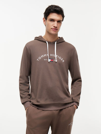 Tommy Hilfiger Hilfiger Logo Pique Sleep Hoodie