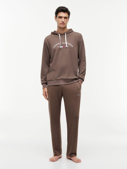 Tommy Hilfiger Hilfiger Logo Pique Sleep Hoodie