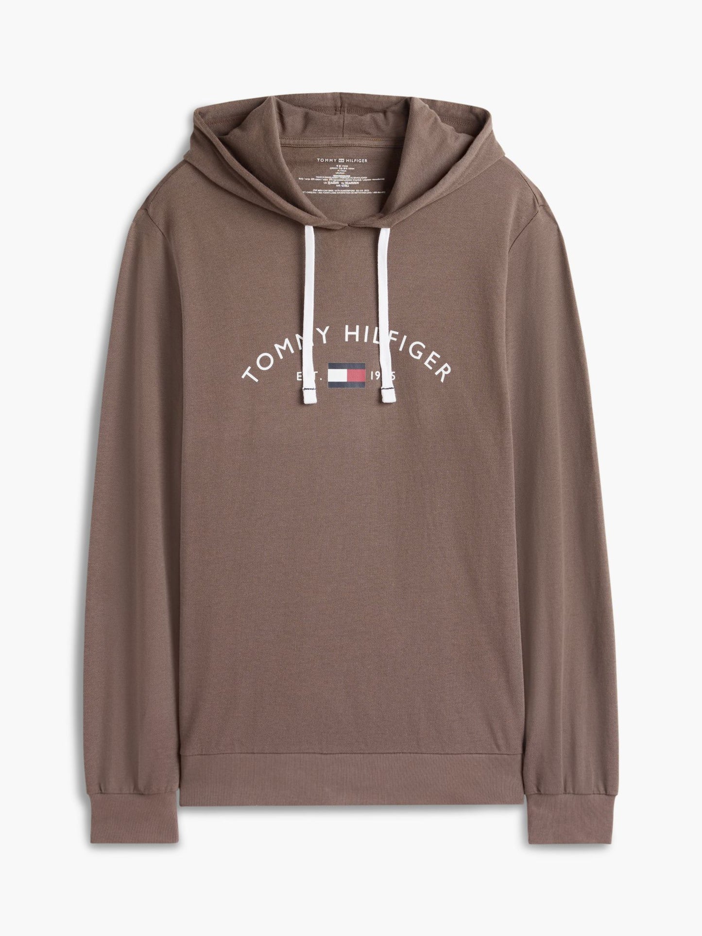Tommy Hilfiger Hilfiger Logo Pique Sleep Hoodie