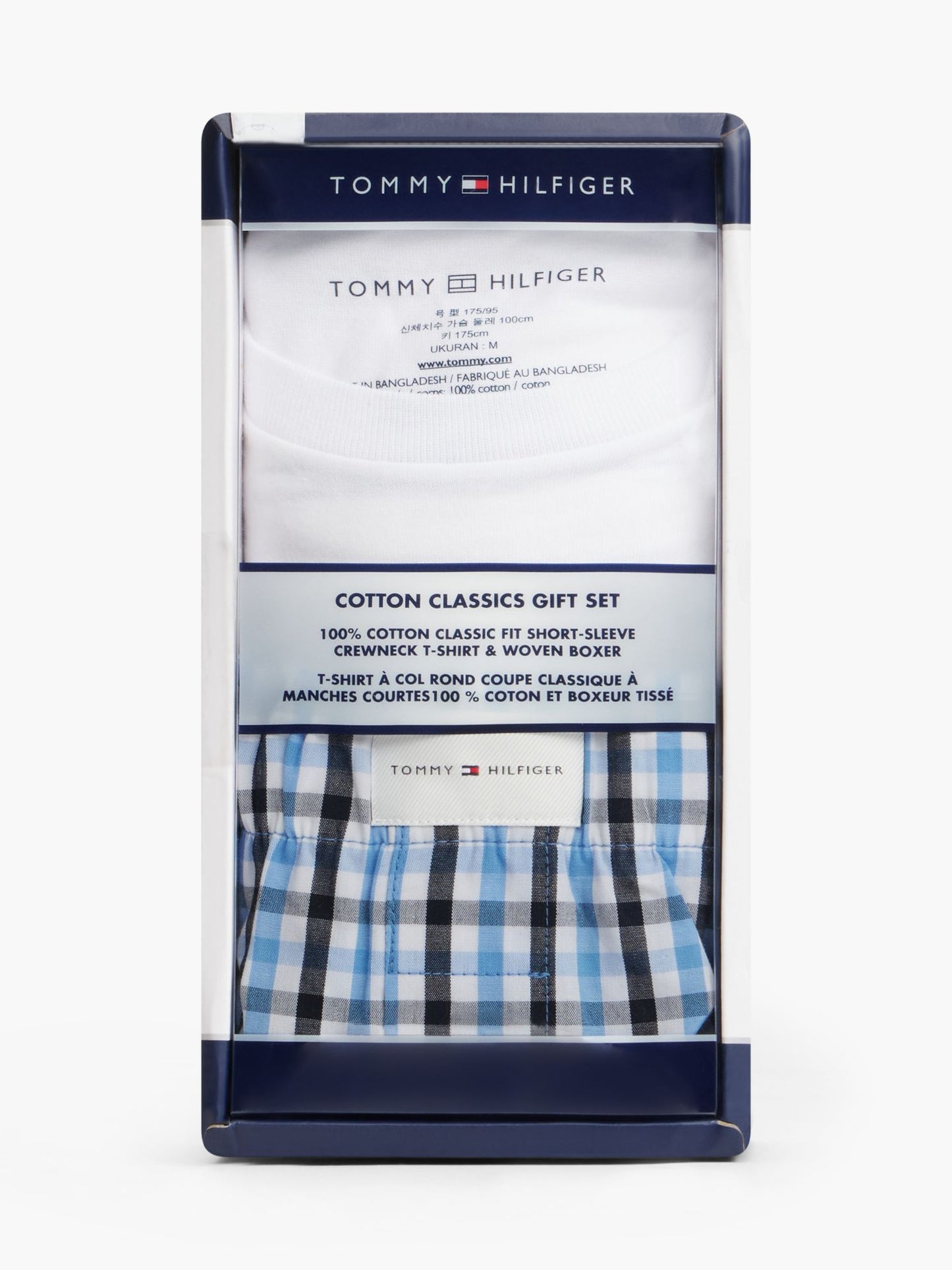 Tommy Hilfiger T-Shirt & Woven Short Pajama Gift Set
