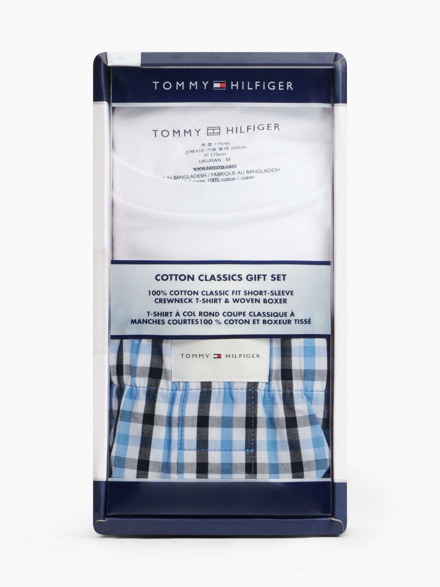 Tommy Hilfiger T-Shirt & Woven Short Pajama Gift Set