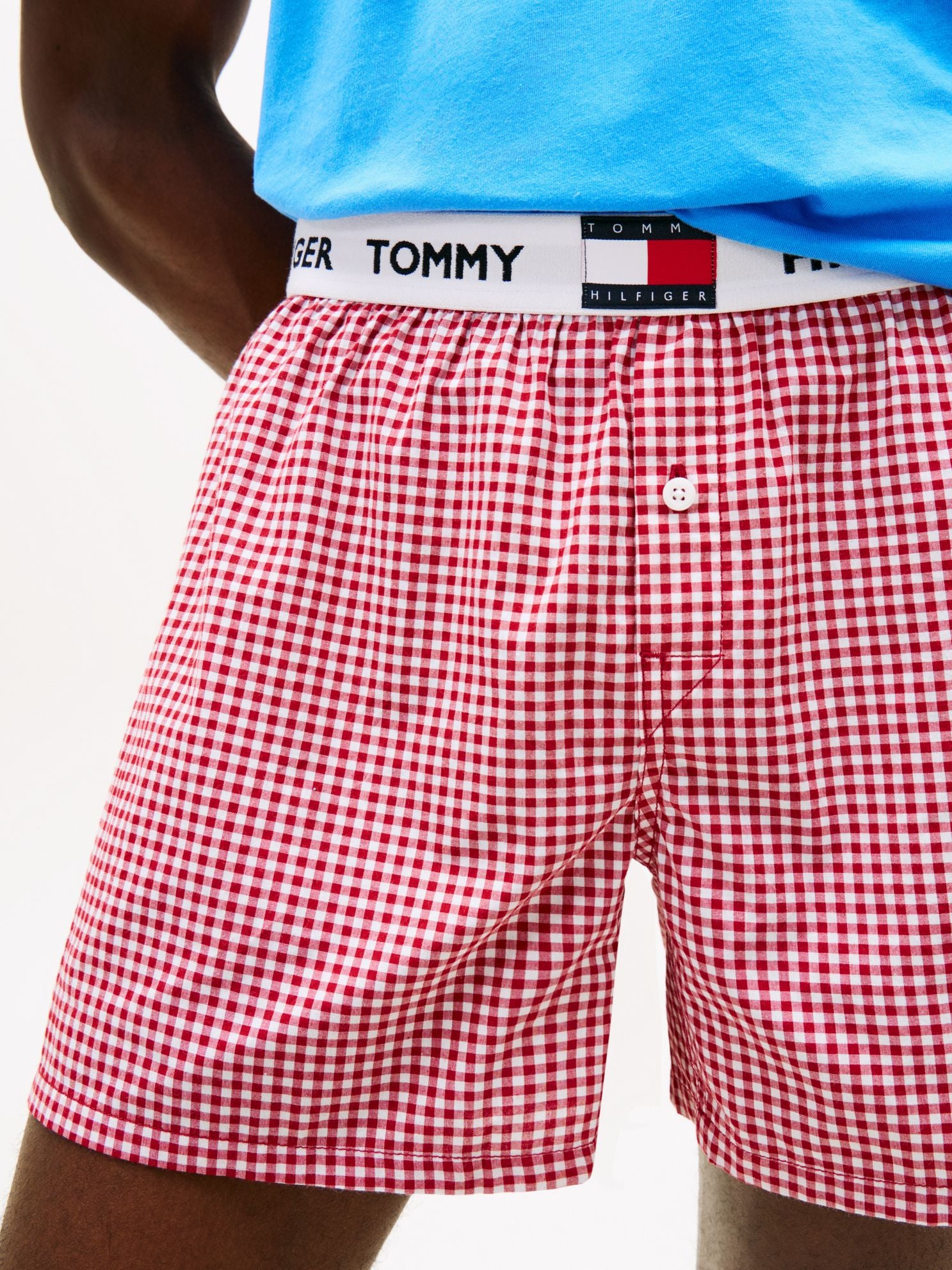 Tommy Hilfiger T-Shirt & Woven Short Sleep Set