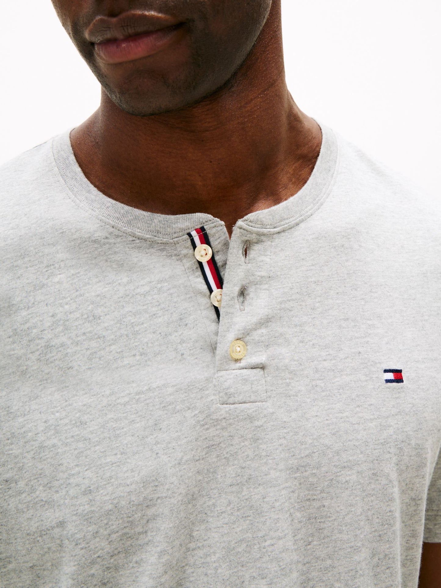 Tommy Hilfiger Sueded Jersey Henley Sleep Shirt