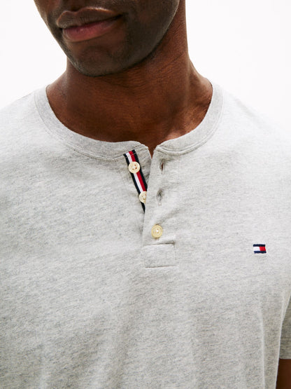 Tommy Hilfiger Sueded Jersey Henley Sleep Shirt