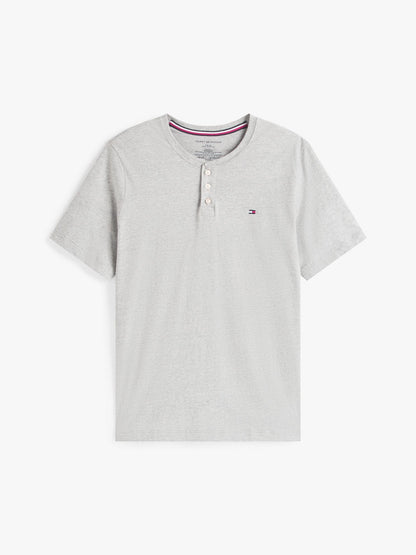 Tommy Hilfiger Sueded Jersey Henley Sleep Shirt