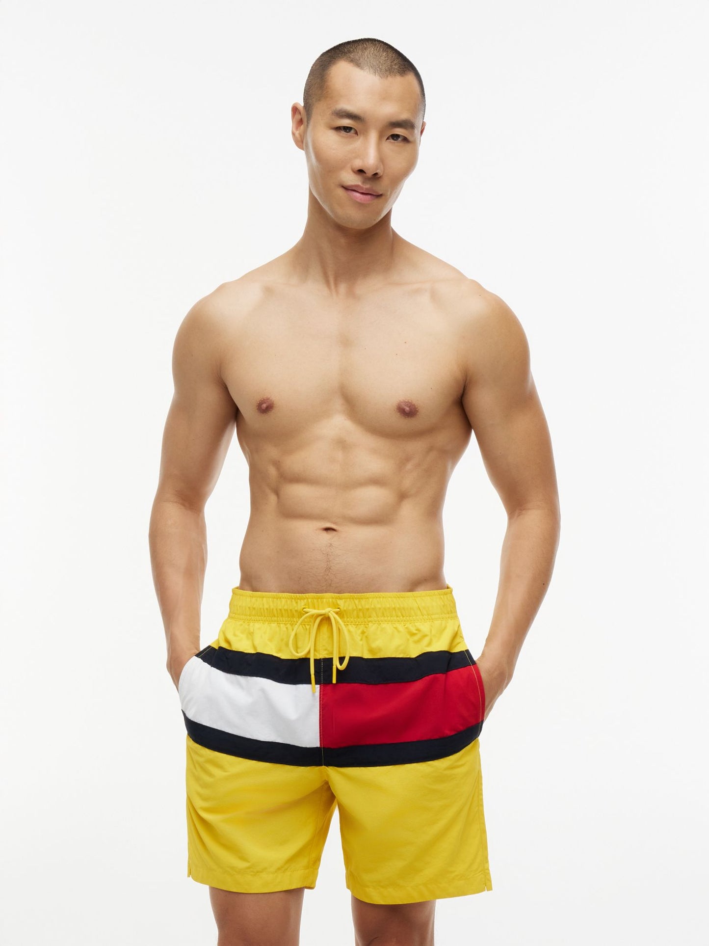 Tommy Hilfiger Flag Logo 7" Swim Trunk